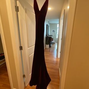 Jessica Angel Long velvet dress